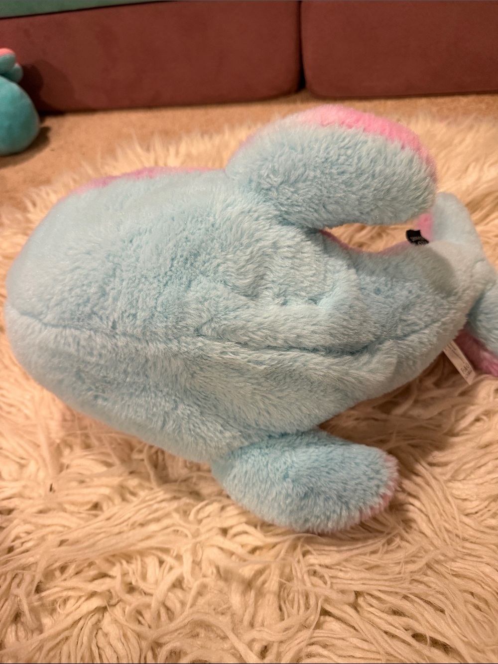 FAO Schwarz Glow Brights Toy Plush LED With Sound 17" Plush Narwhal - Picture 9 of 9